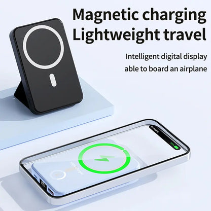 Magnetic Power Bank, 10000Mah Wireless Portable Charger with ,Battery Pack Only Compatible with Iphone 16/15/14/13/12/Pro Series