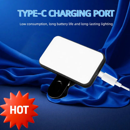 Portable Mini Clip-On Fill Light, Multipurpose Selfie Ring Light for Phone, Universal LED Light, Phone Accessories, Selfie Led Lights