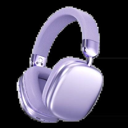 Over-Ear Wireless Bluetooth Headphones with Noise Cancellation - Ideal for Gaming, Featuring Built-In Microphone, Rechargeable Lithium-Ion Battery, and Compatibility with Mobile Phones, iPhone, Android, and Computers