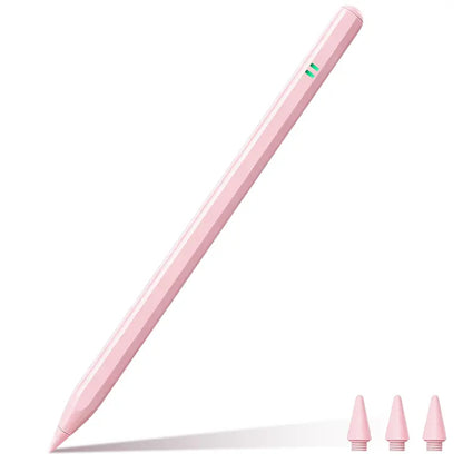 Dotflow Active Stylus Pen for Tablets, Fast Charging, Palm Rejection, Tilt Sensitivity, Button Control, Aluminum Body, Replacement Tips, 9-Hour Battery Life for Drawing & Note Taking