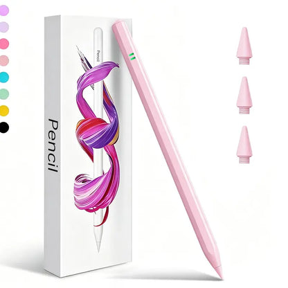 Dotflow Active Stylus Pen for Tablets, Fast Charging, Palm Rejection, Tilt Sensitivity, Button Control, Aluminum Body, Replacement Tips, 9-Hour Battery Life for Drawing & Note Taking