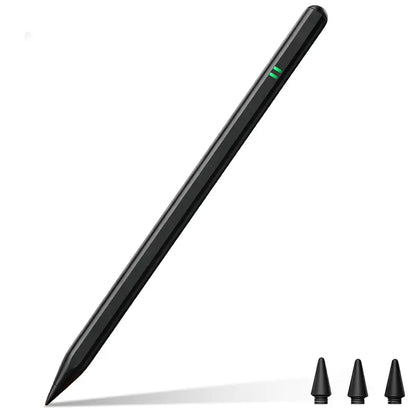 Dotflow Active Stylus Pen for Tablets, Fast Charging, Palm Rejection, Tilt Sensitivity, Button Control, Aluminum Body, Replacement Tips, 9-Hour Battery Life for Drawing & Note Taking