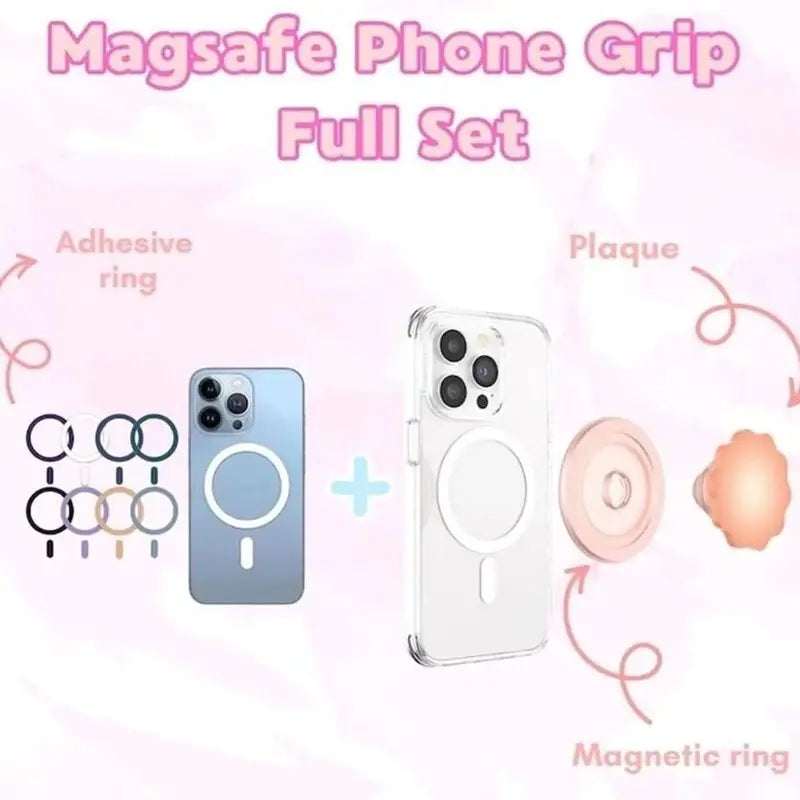 Halloween Character Phone Grip Cute Shaped Holder Spooky Ghost Dracula Pumpkin Witch Cat Mummy Stand Most Phones Gift Her