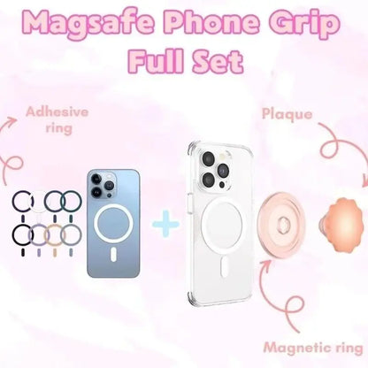 Halloween Character Phone Grip Cute Shaped Holder Spooky Ghost Dracula Pumpkin Witch Cat Mummy Stand Most Phones Gift Her