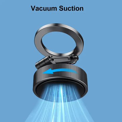 Magnetic Suction Cup Phone Holder - 360° Adjustable Phone Stand for All Smartphones, Vacuum Cell Phone Holder, Suitable for Most Models Smartphone Cell Phone Mount Cellphone